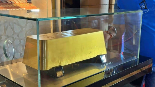 World record gold bar